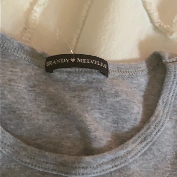 NWOT striped brandy baby tee - Picture 2 of 3